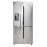 یخچال و فریزر ساید بای ساید 27 فوت هیمالیا مدل تسلا HRFN60504 سفید و نقره ای